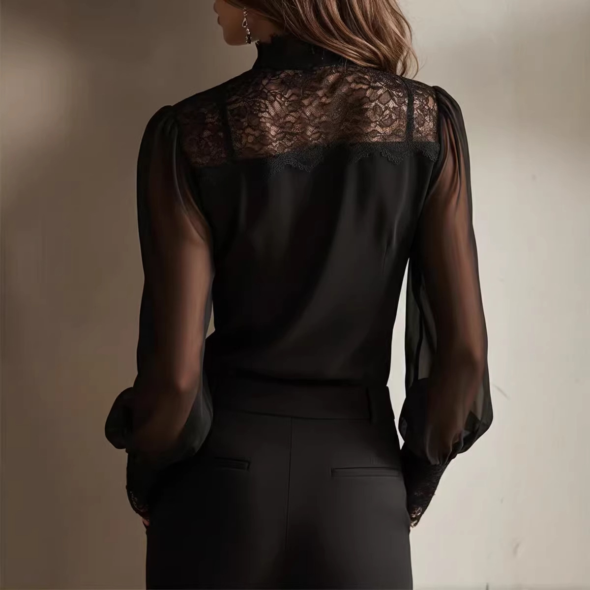 French-style Light Luxury Blouse - Image 3