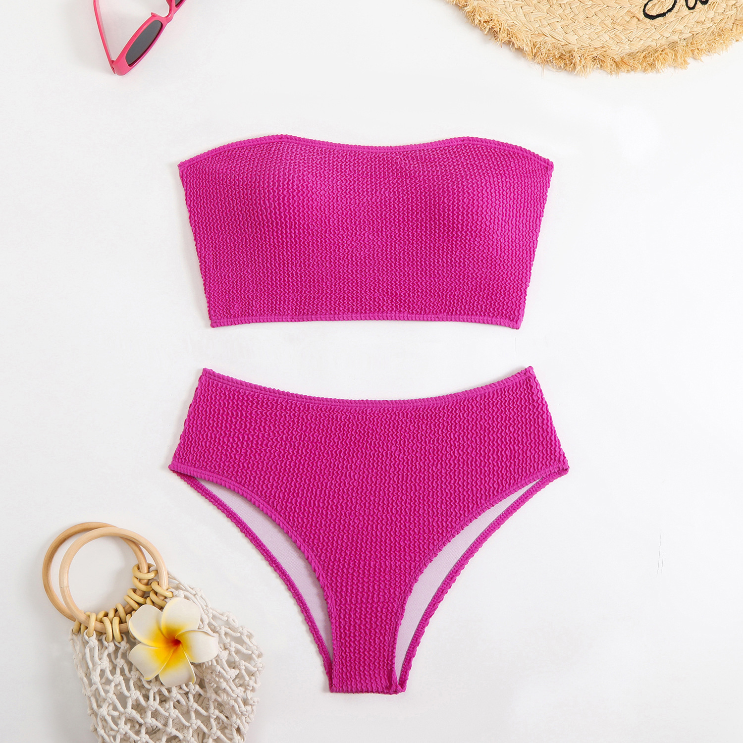 High Waist Bikini Women's Seperated Swimwear - Image 5