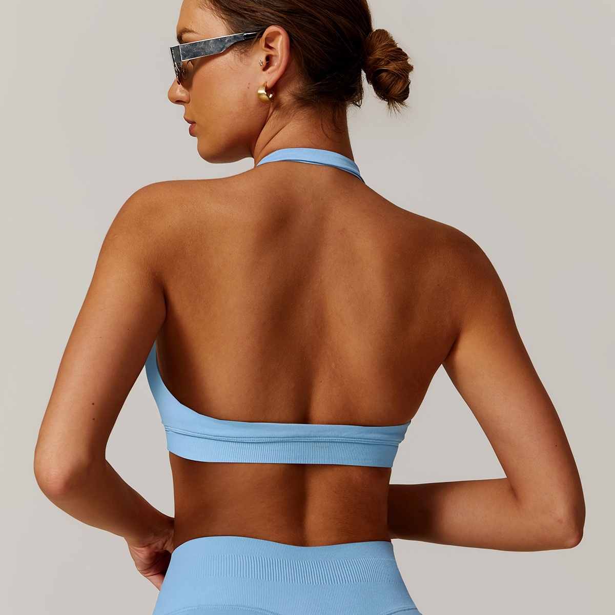 Hollow Sports Workout Bra - Image 2
