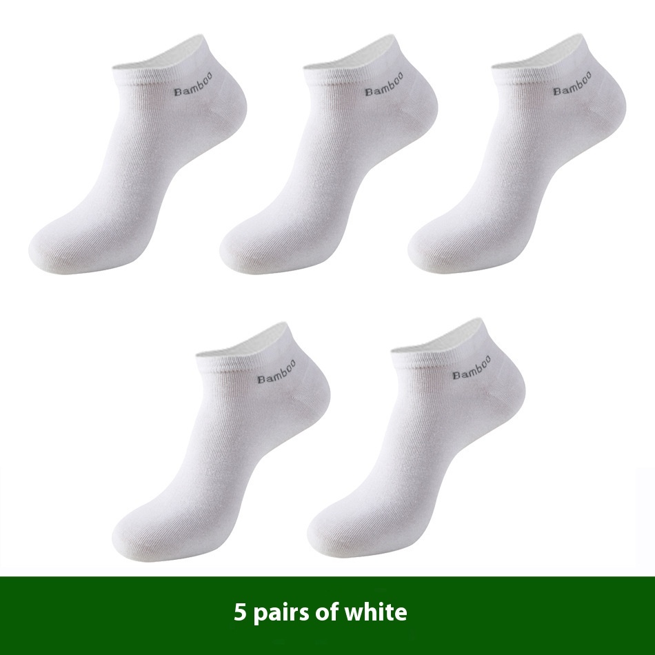 Men’s Breathable Bamboo Socks – 5 Pack - Image 8