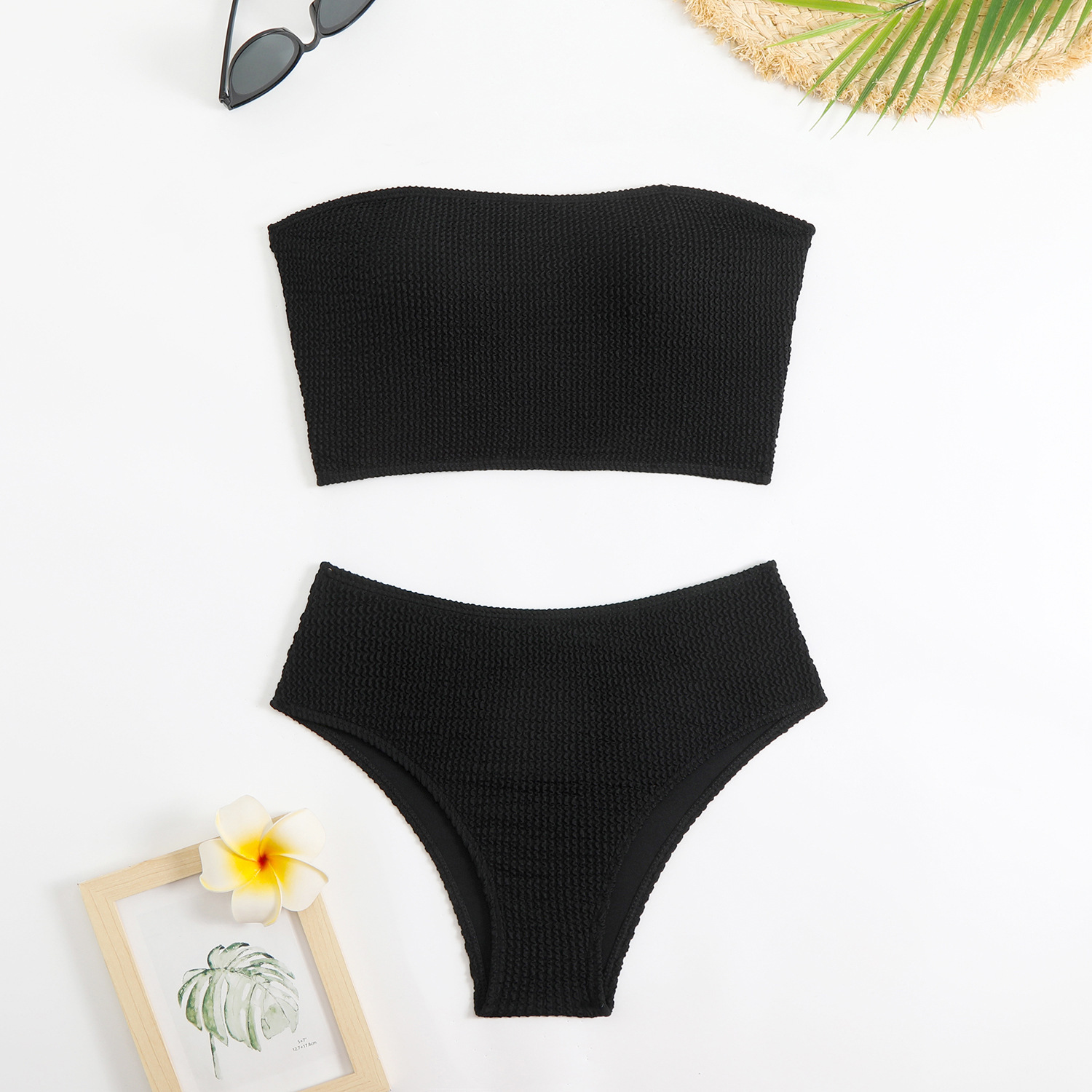 High Waist Bikini Women's Seperated Swimwear - Image 7